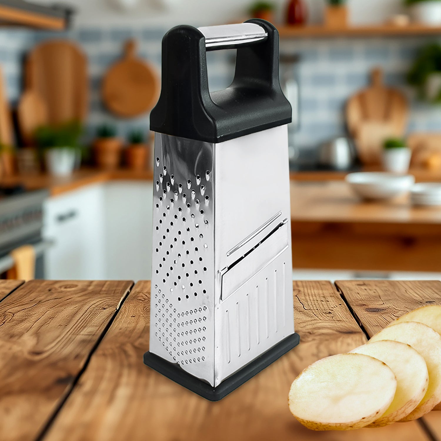 Apex 5-in-1 Master Stainless Steel Multi Slicer And Grater