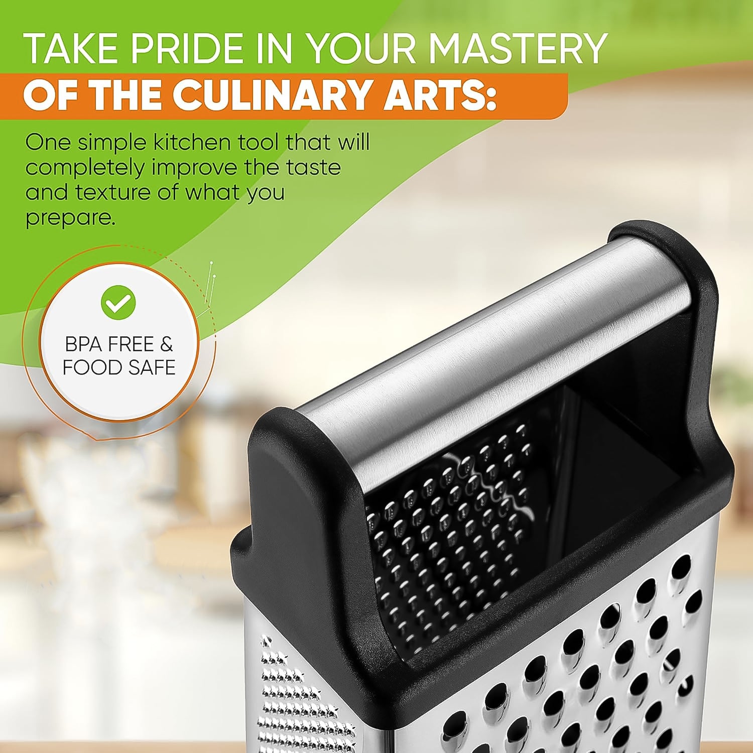 Apex 5-in-1 Master Stainless Steel Multi Slicer And Grater