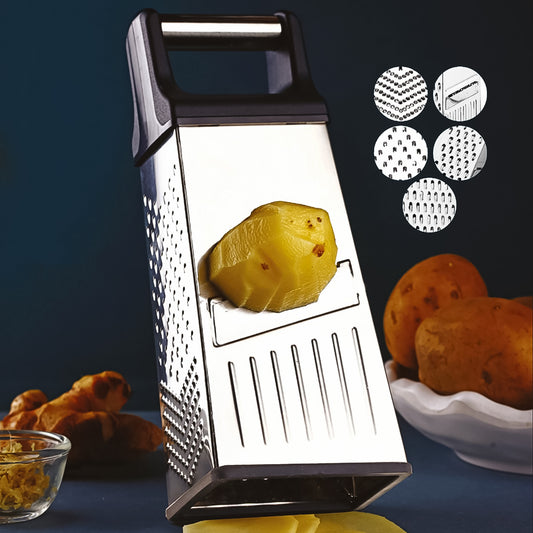 Apex 5-in-1 Master Stainless Steel Multi Slicer And Grater